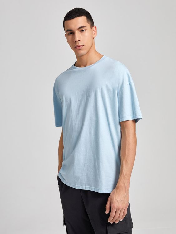 Polo básico color entero hombre