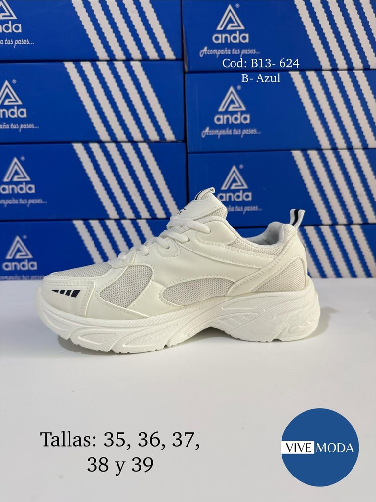 Zapatilla Cacy B13-624 Morado